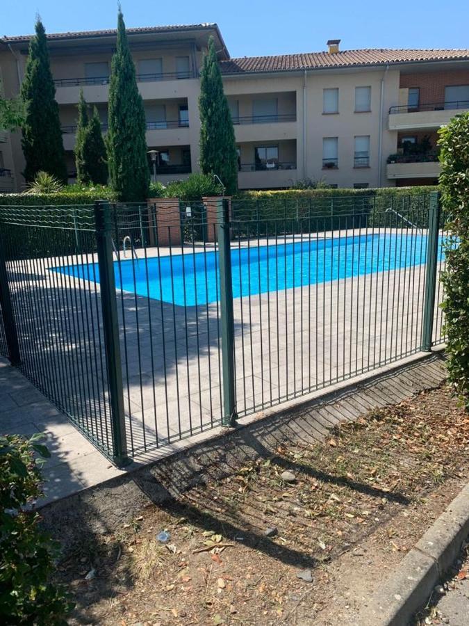 City Rose T2 ensoleillé-piscine-parking privé -fibre -balcon Tolosa Esterno foto